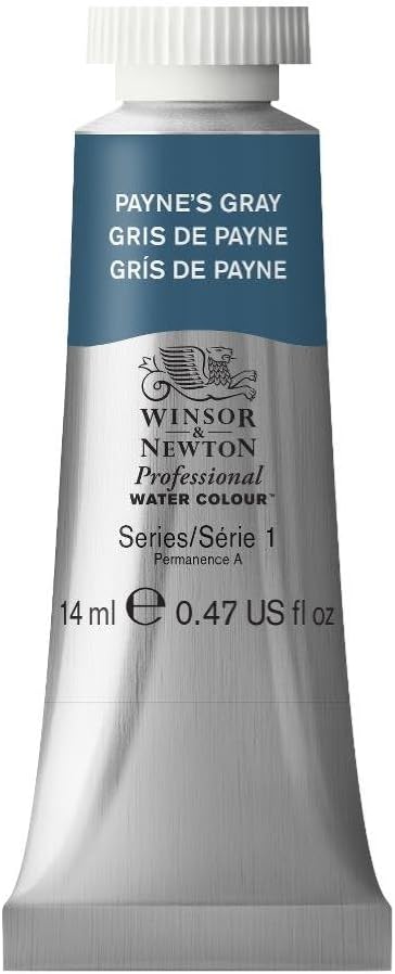 Winsor & Newton Professional Water Colour Paint, 0.47-oz Tube, Payne's Gray by WinsorNewton