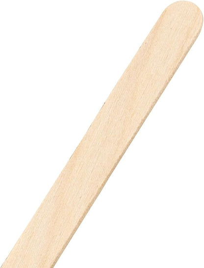 3000 Pieces Wood Craft Sticks, 4.5 Inch, Natural Color, Ice Cream Wooden Sticks - Image 3