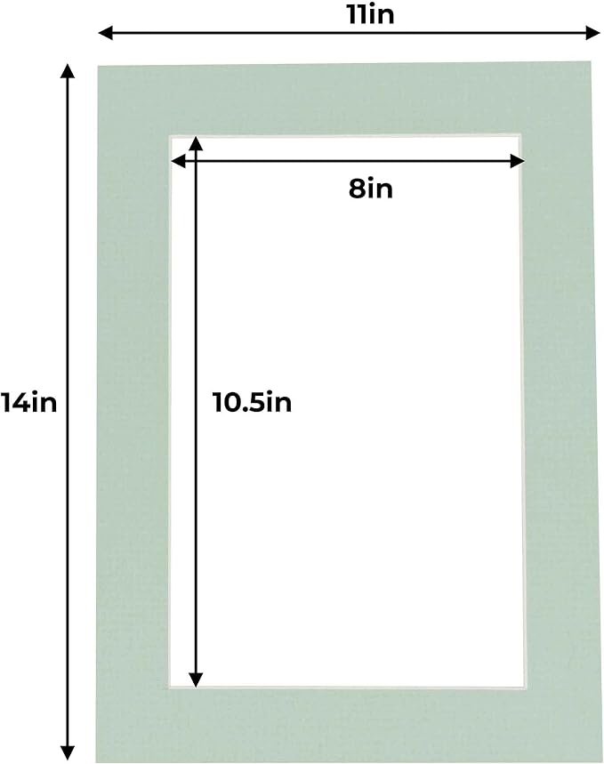 11x14 Mat for 8.5x11 Photo - Image 3