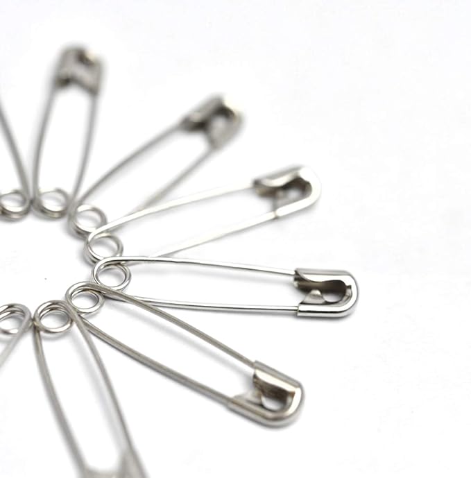 1000 Pieces - 1.1 Inch Clips Tool Kit - Assorted Decorative Pins, Sewing - Image 2