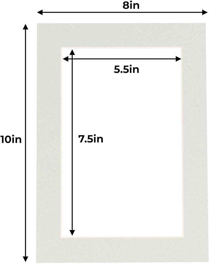 8x10 Mat for 6x8 Photo - Image 3