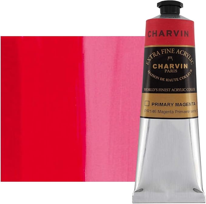 Charvin Extra Fine Professional Acrylic Paint - Image 2