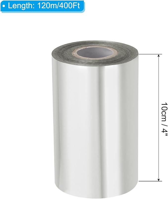 PATIKIL 4"x400Ft Hot Stamping Foil Paper, Heat Transfer Hot Stamping Paper Foil - Image 2