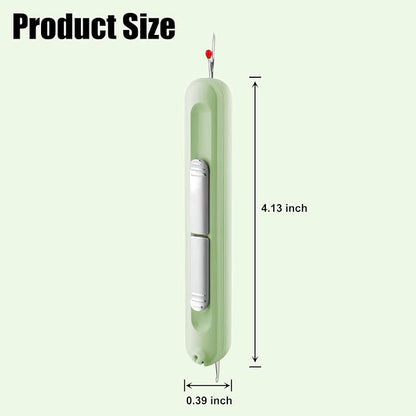 Needle Threaders, 2 in 1 Plug-in Needle Threader Seam Ripper Tool, Automatic - Image 2