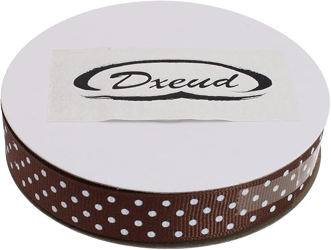 Polka Dot Grosgrain Ribbon 25 Yard Each Roll 100% Polyester - Image 3