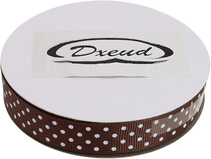 Polka Dot Grosgrain Ribbon 25 Yard Each Roll 100% Polyester - Image 3