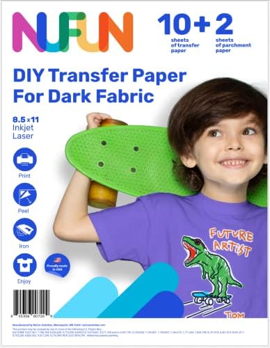 NuFun Activities Printable Iron-on Heat Transfer Paper by NufunActivitesDesignPrintIronEnjoy