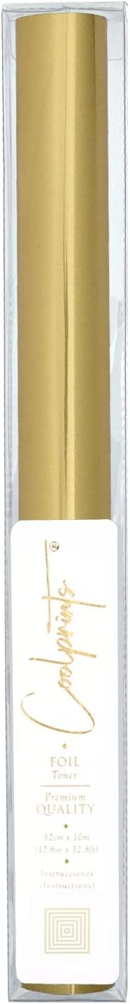 Coolprints Foil for Laminator and Laser Printer, Foil for Toner, Basic Colors by Coolprints