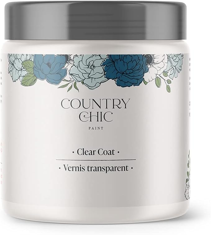 Clear Coat - Eco-Friendly Clear Satin Sheen Top Coat by CountryChicPaint