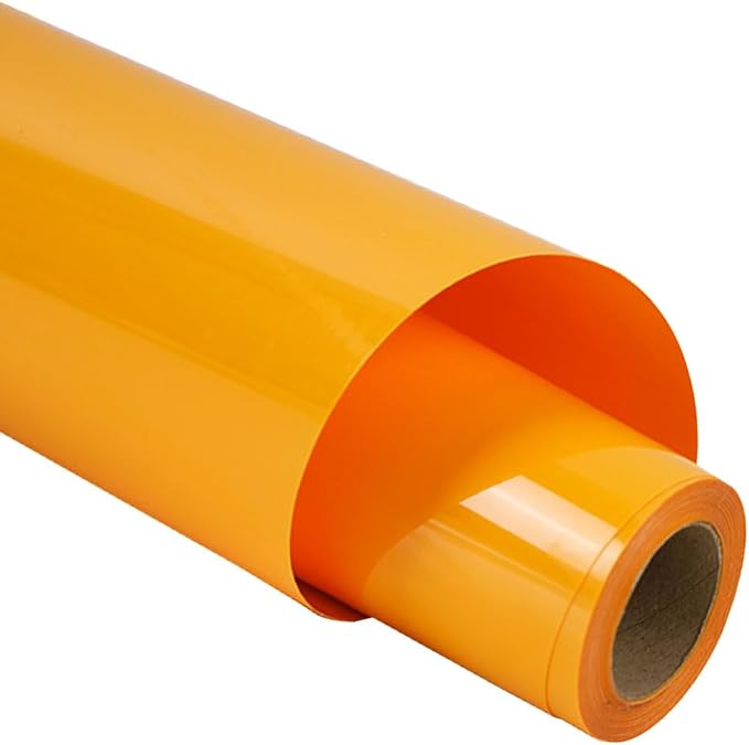 guangyintong Light Orange Heat Transfer Vinyl HTV Rolls by guangyintong