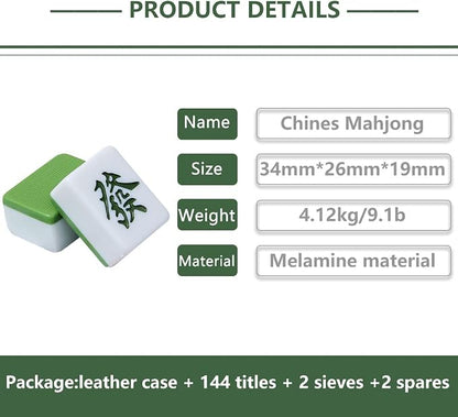 drizzle Chinese Mahjong Game Set - Image 2