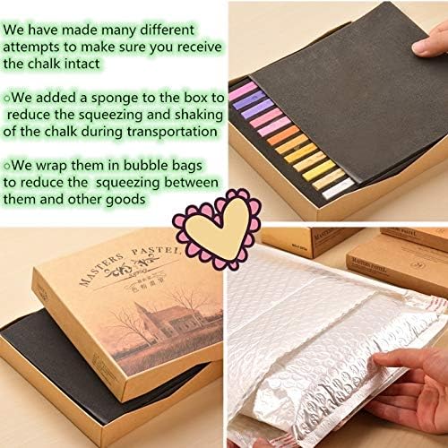 Non Toxic Artist Pastels, Square Soft Pastels Set, Chalks 12/24/36/48 Colors - Image 4