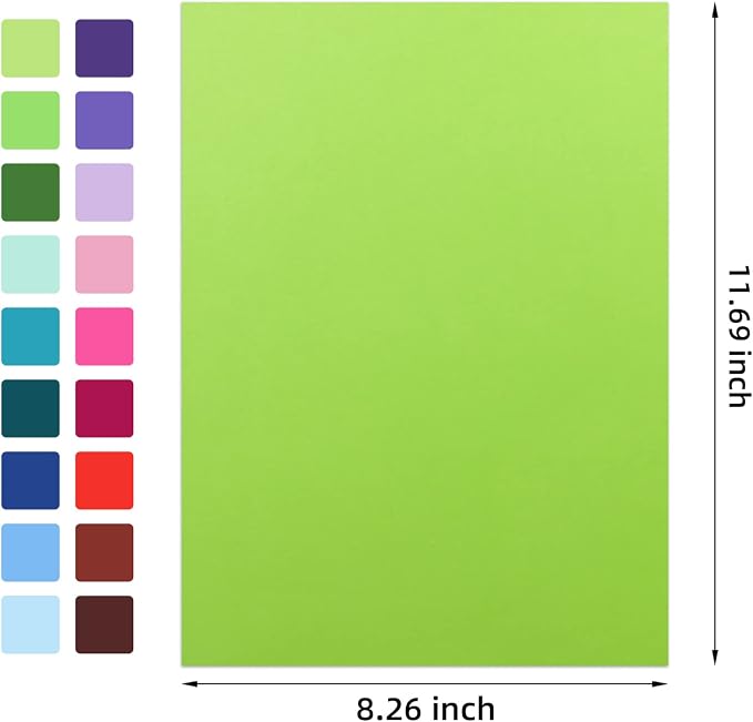 Gocreate 36 Sheets Colored Printable Smart Sticker Paper, Colorful Sticky - Image 3