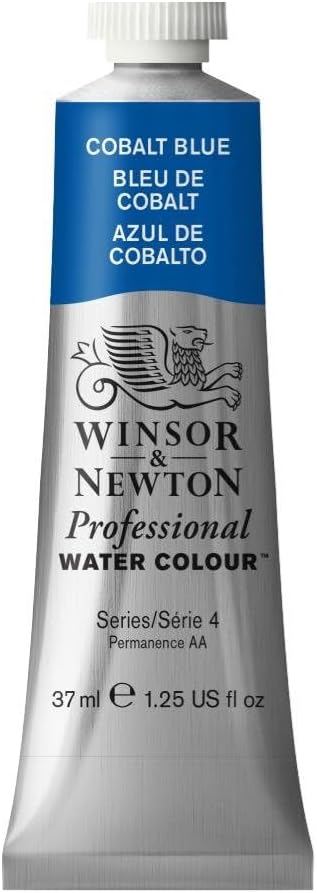Winsor & Newton Professional Water Colour Paint, 1.25-oz Tube, Cobalt Blue by WinsorNewton