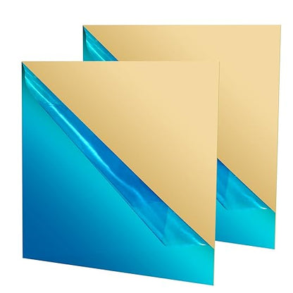 2 Pcs Brass Sheet, 24 Gauge Thickness, No Scratches, Film Attached Brass Plates - Image 5