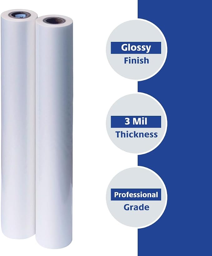 TRULAM - PRO Grade Roll Laminating Film - 3 Mil - 43 inch x 250 feet - Clear - Image 2