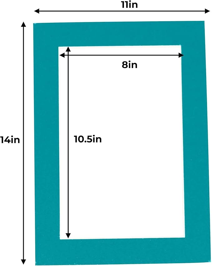 11x14 Mat for 8.5x11 Photo - Image 3