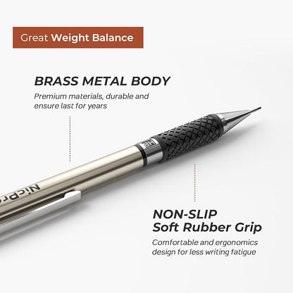 Nicpro 0.9 mm Art Mechanical Pencils Set in Gift Case, Artist Writing - Image 3