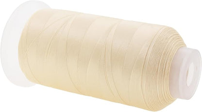 Mandala Crafts Ivory Heavy Duty Thread -1500 Yds Tex 70 Thread - Image 2