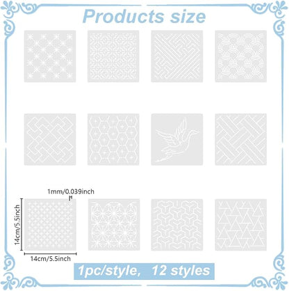 FREEBLOSS Embroidery Stencils - Image 3