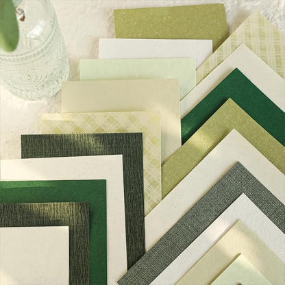 80 Sheets Textured Scrapbook Paper Packs, Scrapbooking, Junk Journals, Card - Image 7