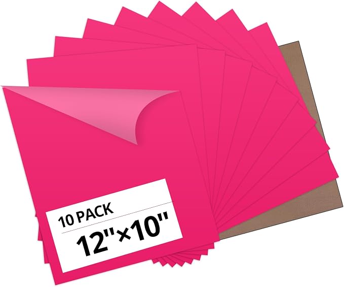 HTVRONT Pink Heat Transfer Vinyl Bundle by HTVRONT