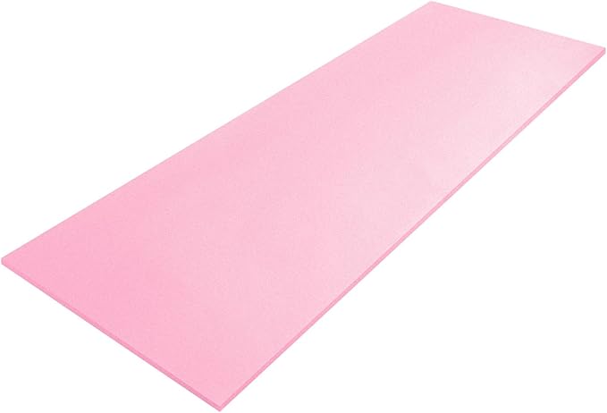 Amylove Polyurethane Foam 24" x 72" High Density Cushion Upholstery Foam Sheet by Amylove