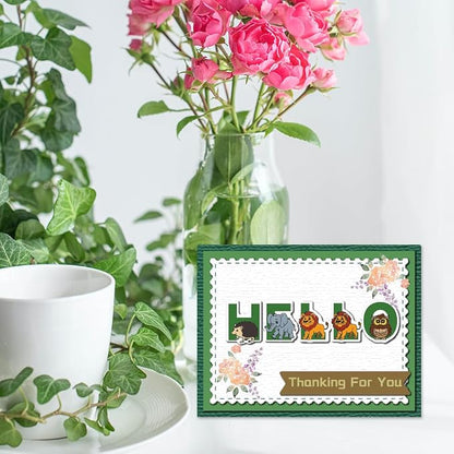 Cute Animals 26 Alphabet Clear Stamps - Image 5