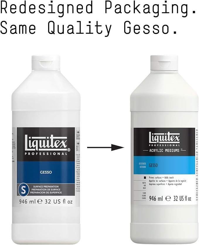 Liquitex Professional Gesso Surface Prep Medium - Image 2
