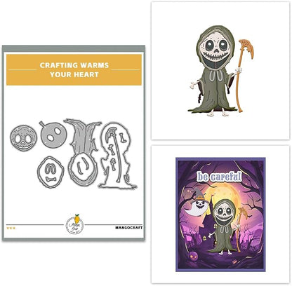 Halloween Clear Silicone stampReusable Stamp - Image 5