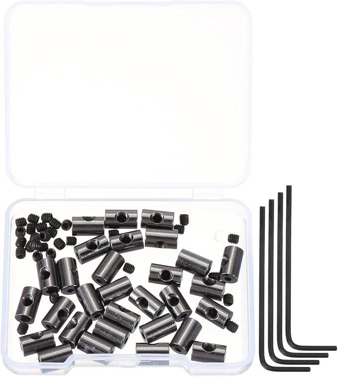 MECCANIXITY 30 Pcs Metal Locking Pin Backs, Locking Pin Keepers Locking Clasp by MECCANIXITY