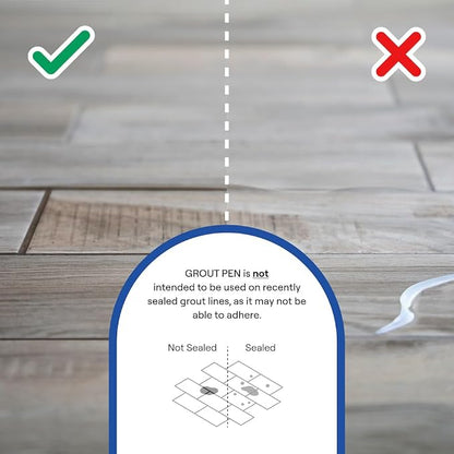 Grout Pen Beige Grout Paint: Waterproof Tile Paint Grout Refresh Restorer - Image 6