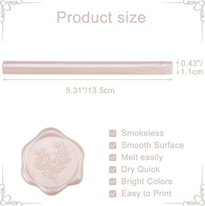 Yoption 15 Pieces Champagne Glue Gun Sealing Wax Sticks - Image 5