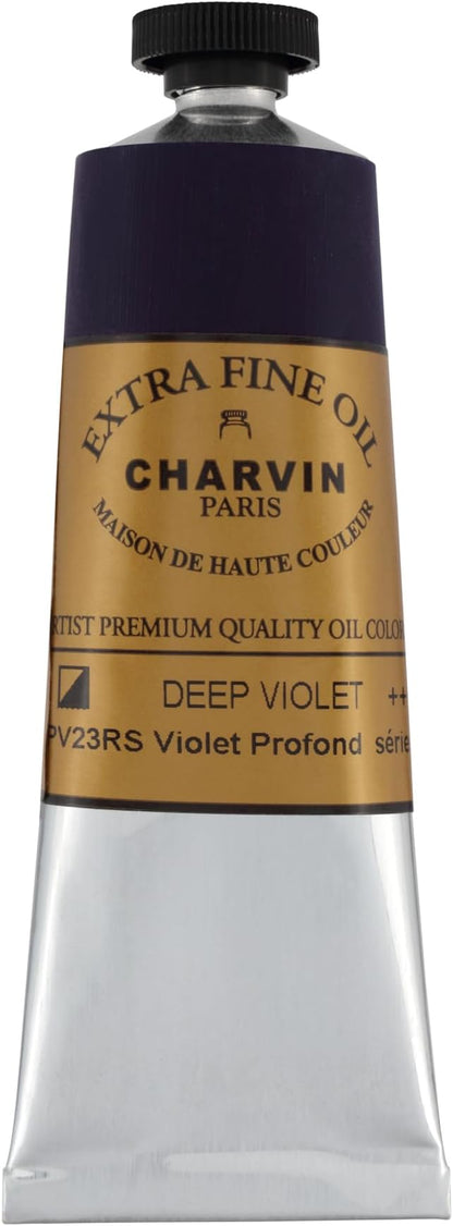 Charvin Extra Fine Oil Paint, Deep Violet 60 mL - Image 2