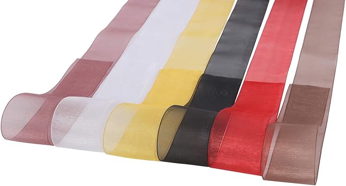 ITIsparkle 11/2" Inch Organza Ribbon 25 Yards-Roll Set - Image 4