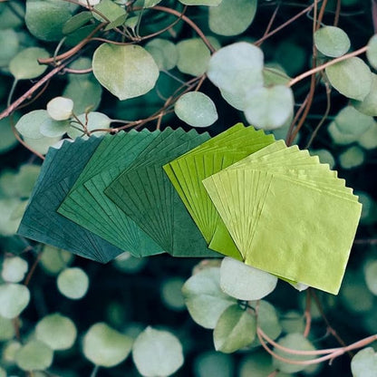 50 Sheets 6 x 6 Inches Natural Fiber Mulberry paper Sheets Square Origami Paper - Image 4