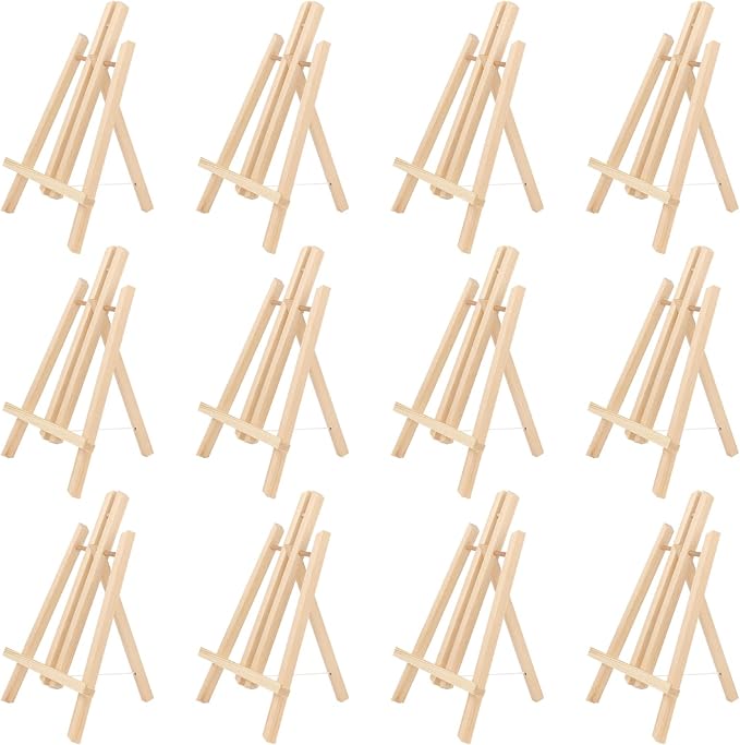 Kinlink 11.8 Inch Tall Wood Easels by KINLINK