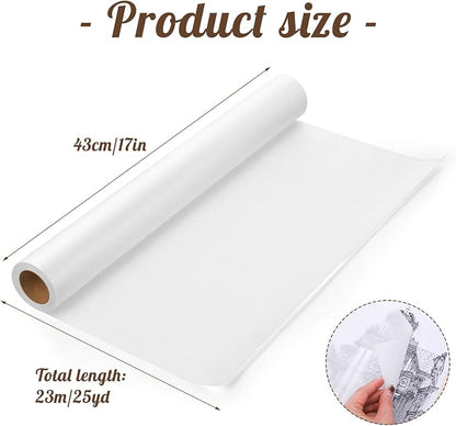 Tracing Paper Roll 17in x 25yd, Gift Wrapping - Image 2