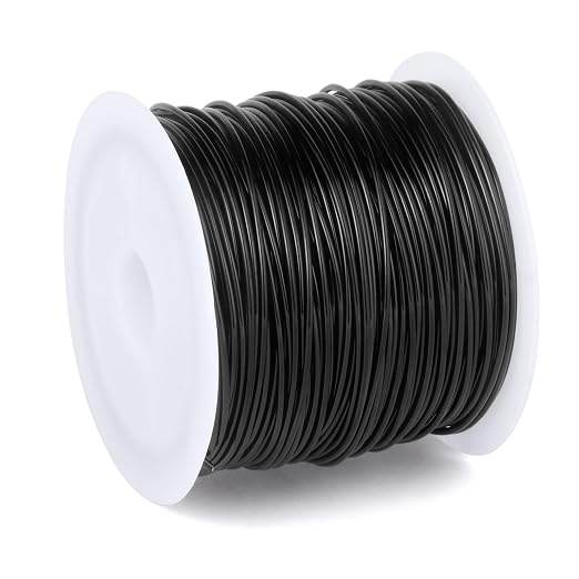 49FT Jewelry Wire 18 Gauge Tarnish-Resistant Copper Beading Wires Roll Bulk by Cadikez