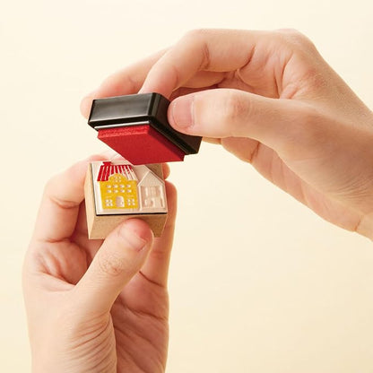 IROMOYO WARABE Stamp PAD, Small Traditional Japanese Ink Colour, Oil-Based Ink - Image 3