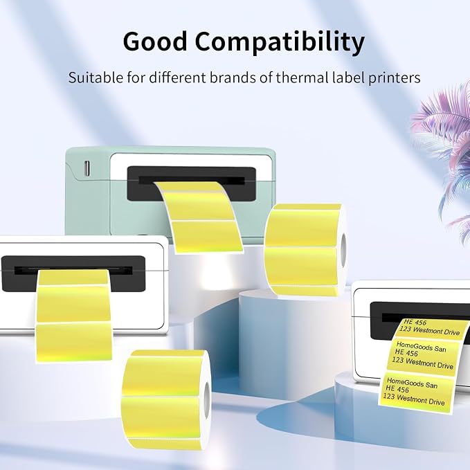 Direct Thermal Label 2x1 Inch- Barcode Labels- Holographic Thermal Sticker - Image 3