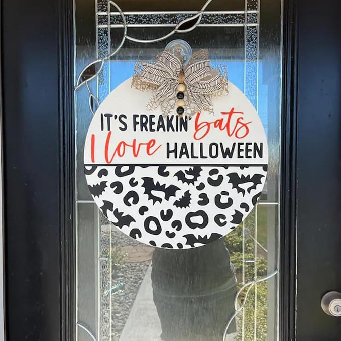 Halloween Stencils for Painting on Wood 12” Large Halloween Stencil Hey Boo - Image 4