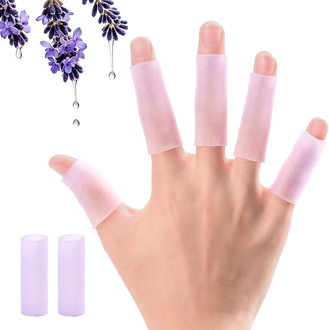 20 PCS Gel Finger Sleeve Protectors by kimihome