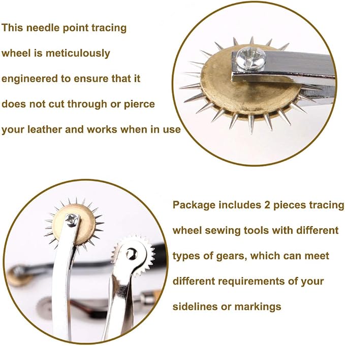 LUNARM 2 PCS Tracing Wheel - Image 3