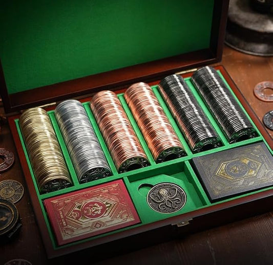 PIRATEGOLD Pirate Themed Metal Poker Chip Set 300pc by Unknown