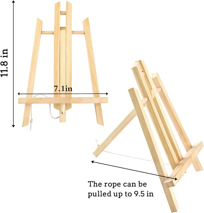 AROIC Wood Easels, Easel Stand for Painting Canvases, and Crafts., Painting - Image 2