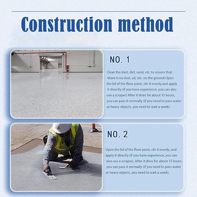Louis Forest Epoxy Floor Paint, High-Gloss Marble Effect Epoxy Floor Coating - Image 3