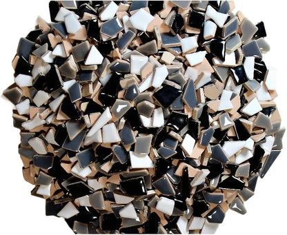 Ceramic Mosaic Tiles for Crafts & Art Projects 200 Grams Vibrant Colors Pieces - Image 6