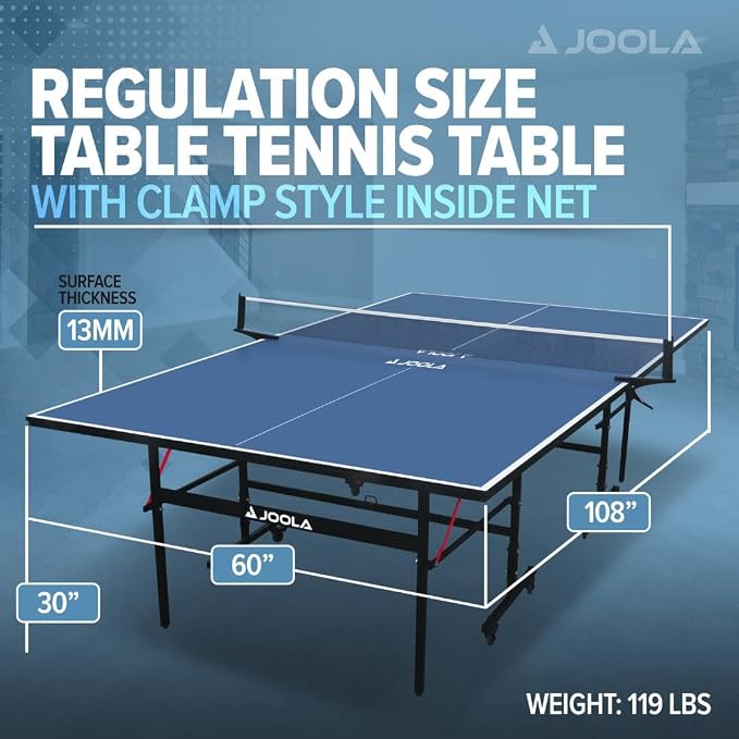 JOOLA Inside Professional MDF Indoor Ping Pong Table - Image 5