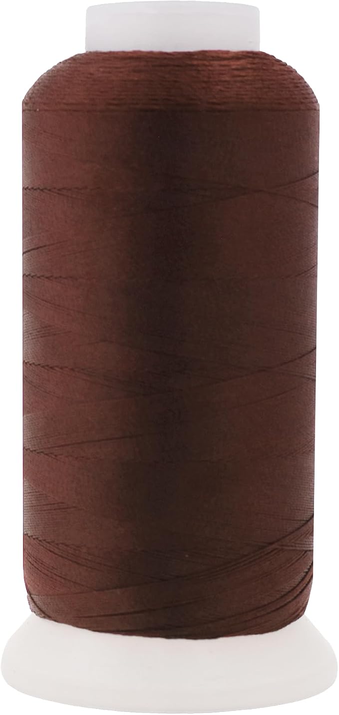 Mandala Crafts Dark Brown Heavy Duty Thread by MandalaCrafts